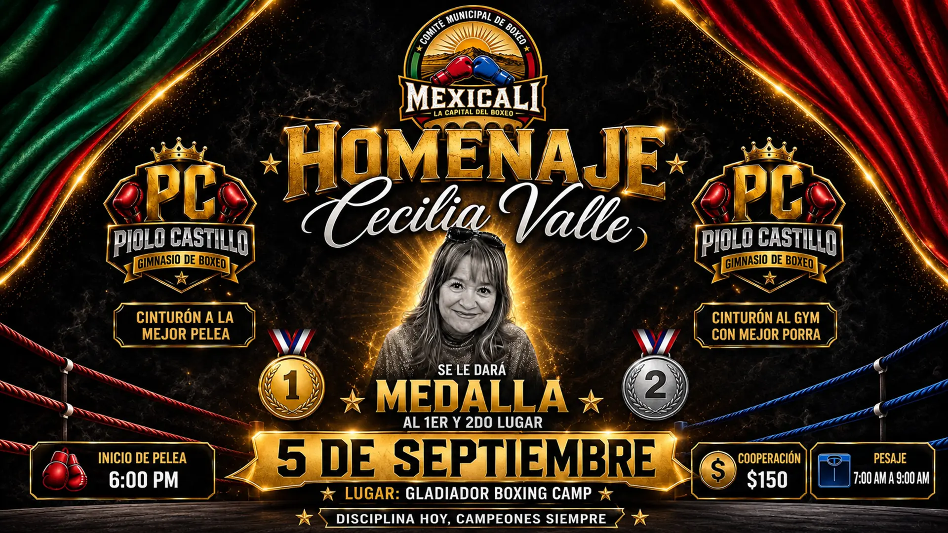 HOMENAJE A CECILIA VALLE